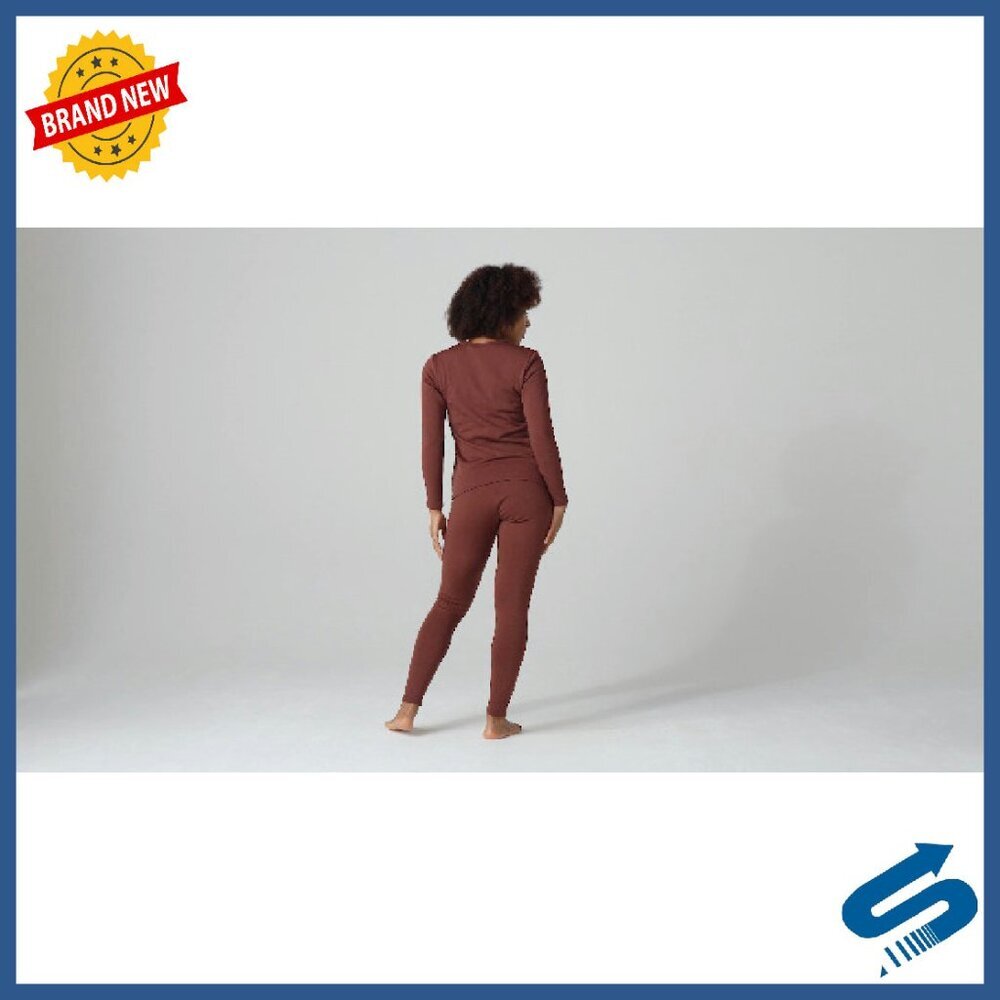 Women's Thermal Fleece Base Layer Top Lightweight Midweight Heavyweight - Picture 7 of 7